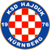 Wappen von KSD Hajduk Nürnberg 1976